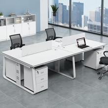 办公室隔断桌职员桌椅批发办屏风工作位简约办公家具组合电脑桌