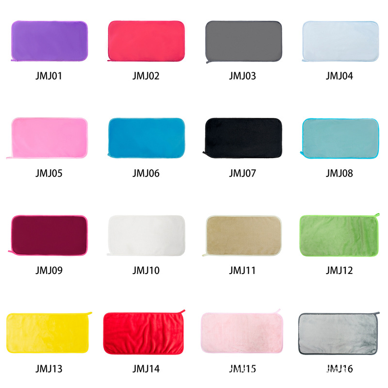 Reusable Beauty Cleaning Can Smooth Cleansing Microfiber Flannel Makeup Remover Towel