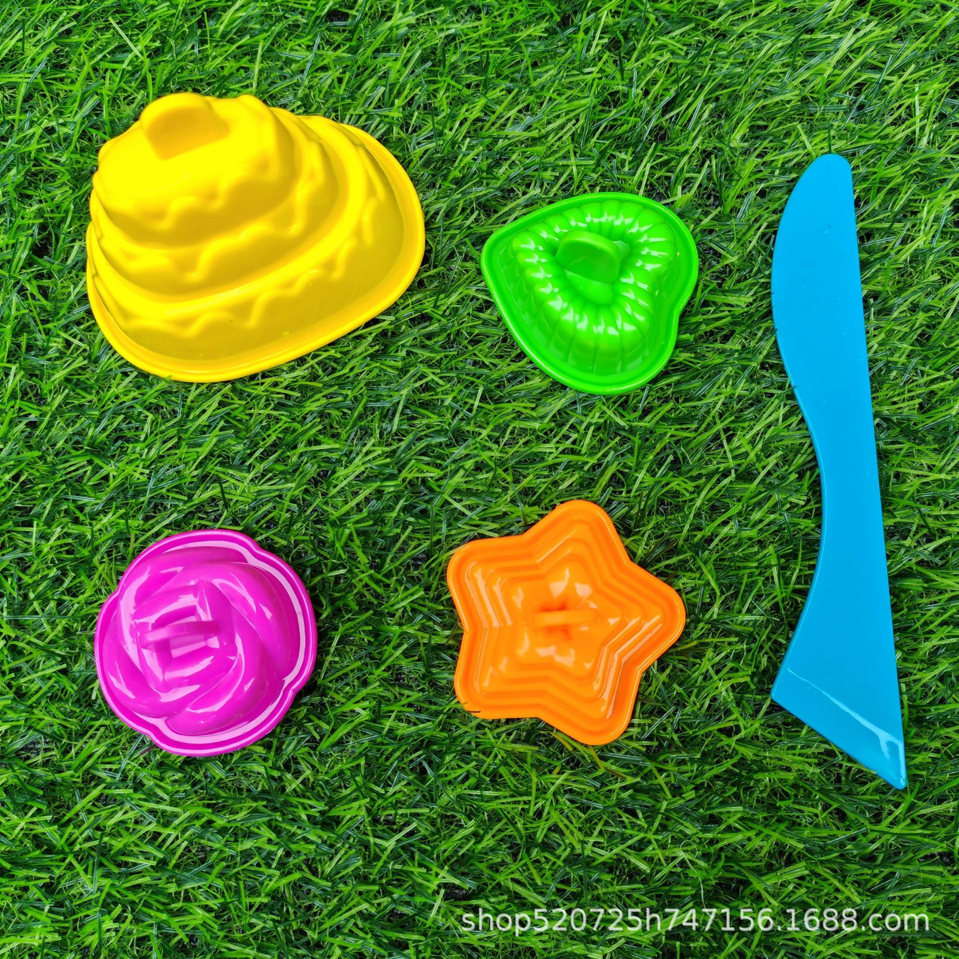 Venta directa de fábrica, juguetes espaciales para niños, moldes de arena, accesorios de barro de color, modelos, arena engrosada, herramientas de arena al por mayor