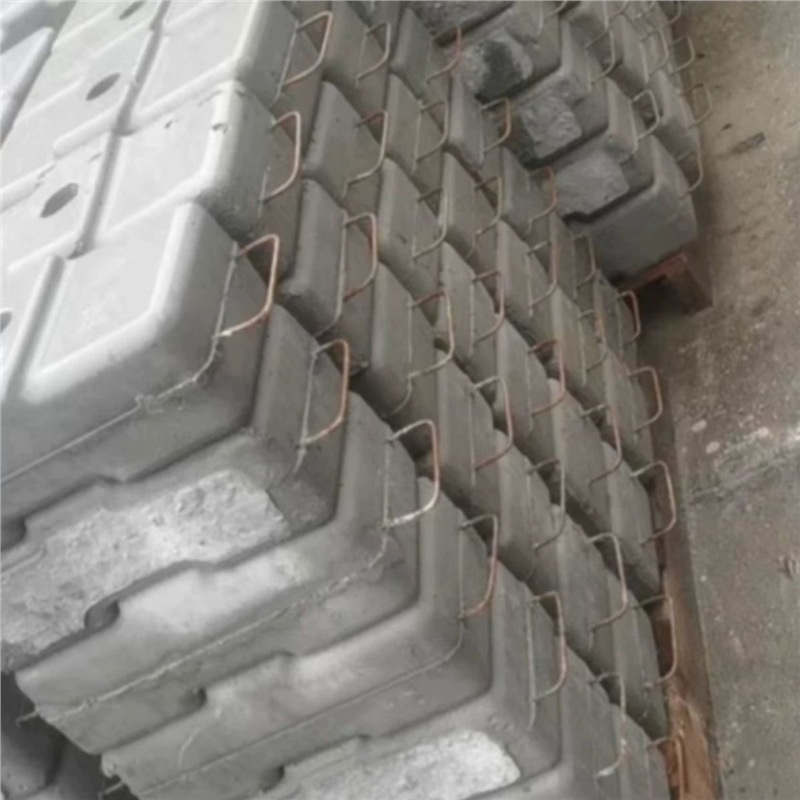 甘肃陇南配重块水泥 电动吊篮配重块25KG 精品混凝土展台桁架对重