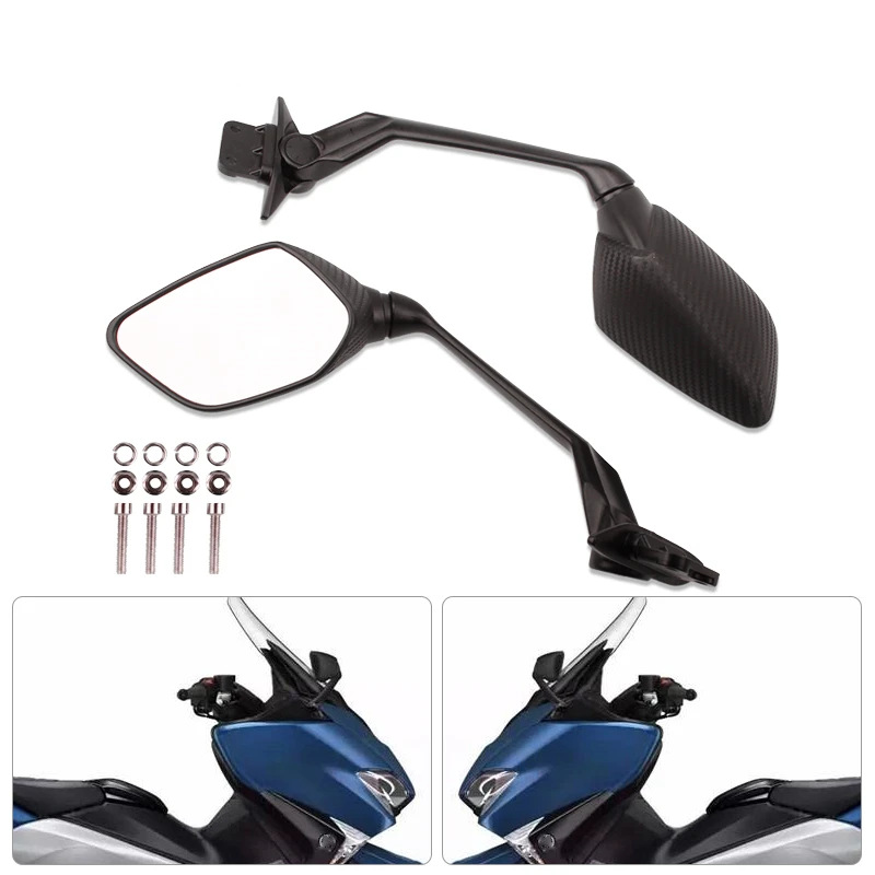 Applicable to Yamaha TMAX530 2012-2018 carbon fiber rear view mirror motorcycle modified rear view mirror