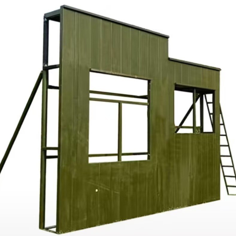 Cottage Climbing Wall Three-Person Collaborative Climbing Wall Outdoor Development Training Team Physical Training Obstacle Wall Climbing Wall