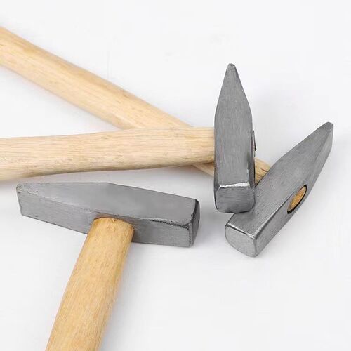 Straight hair wooden handle fitter hammer duckbill hammer small hammer sheet metal hammer multi-specification wooden handle hammer small hammer tool