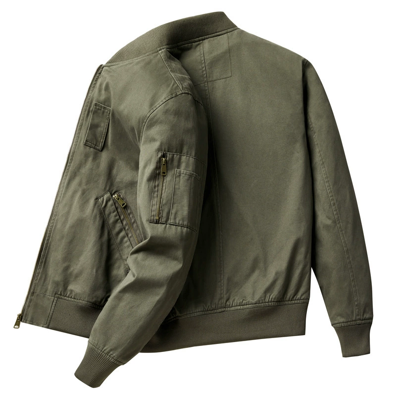 Cotton autumn jacket for leisure, baseball uniform, Korean style