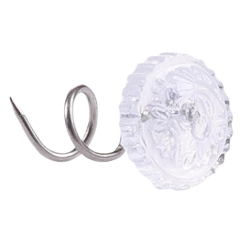 Поколение диванной подушки с фиксированным артефактом, спиральная Нескользящая бесшовная прозрачная простыня с защитой от отклонений, одиночный поворотный гвоздь