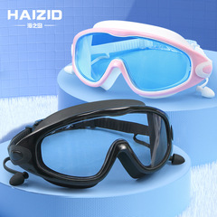 Swim Goggles Waterproof Anti-Fog High Definition Electroplated Unisex Large Frame Diving Swimming Goggles Equipment Professional Swim Goggles Wholesale