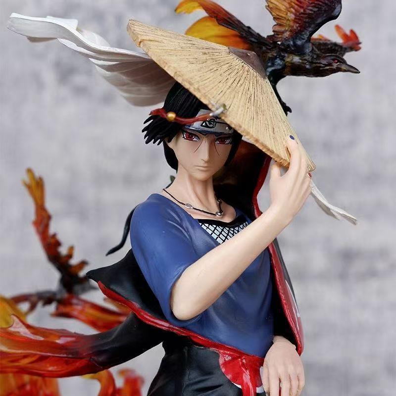 Naruto serie MRJ yuzhibo Skunk Crow Skunk estatua hecha a mano modelo de decoración