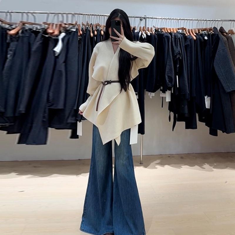 今年流行的韩系休闲灰色超好看外穿开衫外套女秋秋季2025新款|undefined