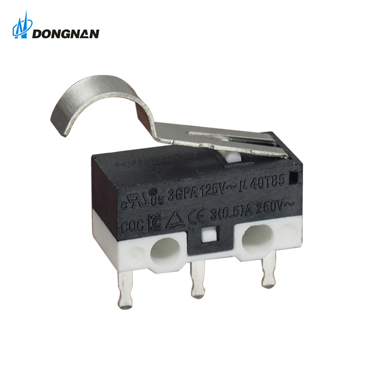 鼠标开关 KW10微动开关电器开关厂家直销监控设备小型微动开关