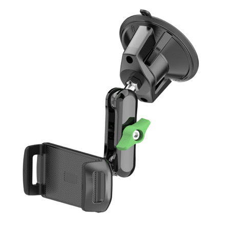 Car-Mounted Phone Holder with Desktop Height Adjustment, Multifunctional Gadget, Suction Cup Phone Holder for Car Navigation
