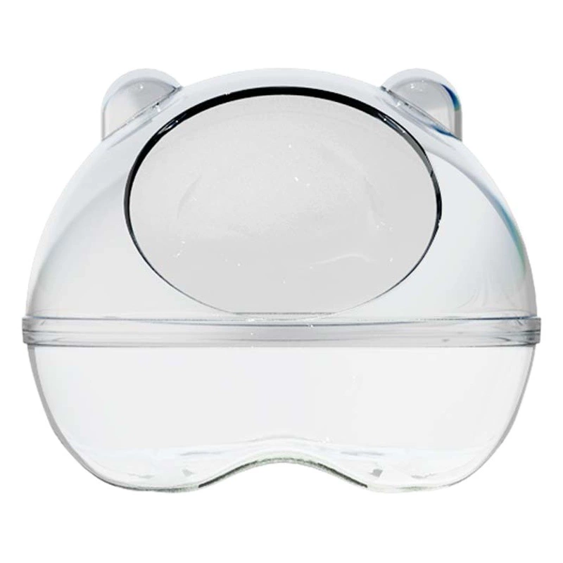 ZEUS новое гнездо хомяка полностью прозрачное гнездо крысы двойное использование легко моется Золотой медведь специальное гнездо хомяка Ванная комната Туалет