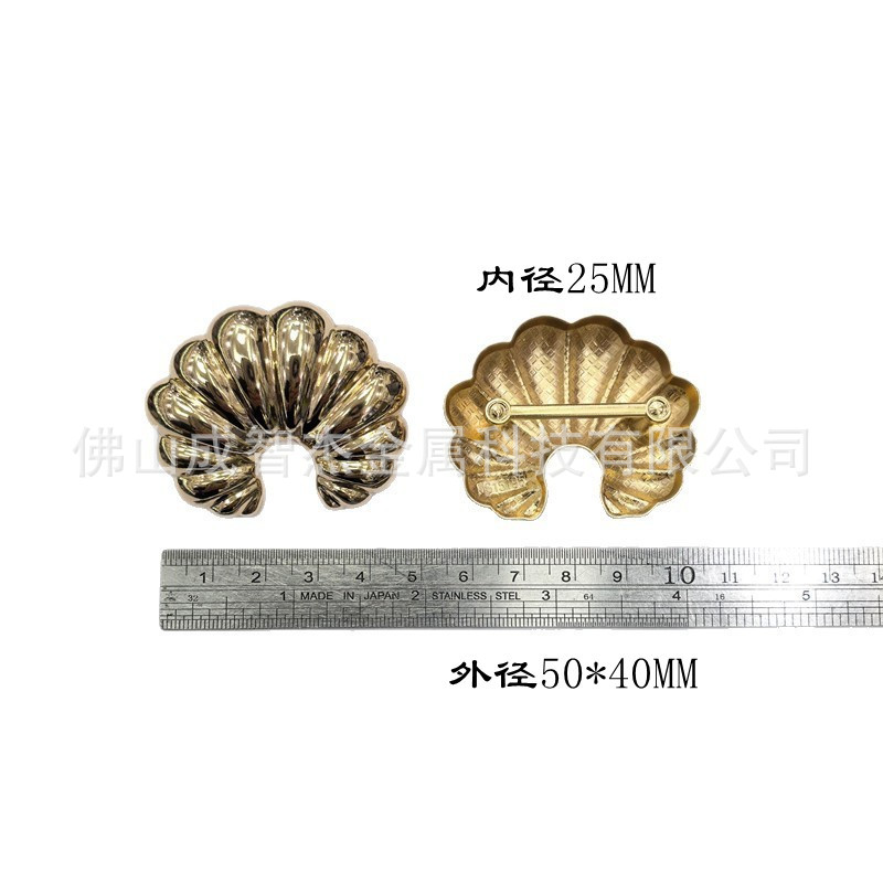 服装设计师款服饰连接扣调节扣活动扣5款 异形抽心扣穿带扣丝巾扣