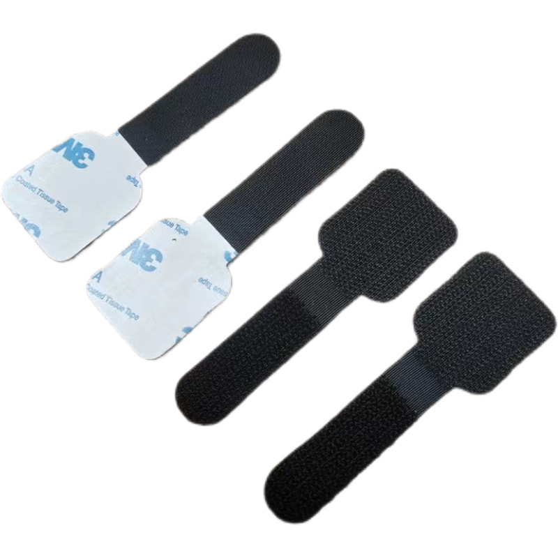 3M adhesive Velcro cable with data cable storage artifact table wall power cord self-adhesive charging cable holder