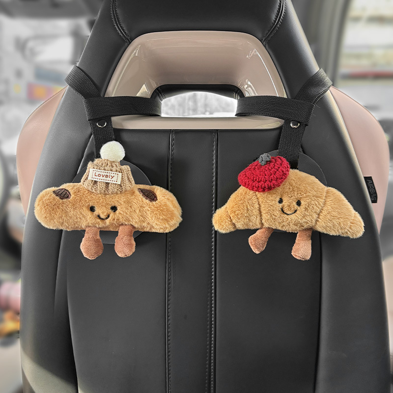 gancho de automóvil trasero gancho de automóvil creativo gancho de automóvil multifuncional gancho de asiento trasero gancho de dibujos animados oculto gancho