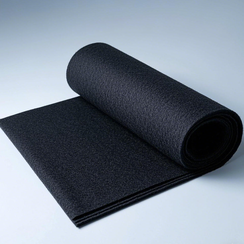 东莞厂家预氧丝阻燃无纺布不熔滴毛毡 预氧丝碳纤维防火布阻燃毡