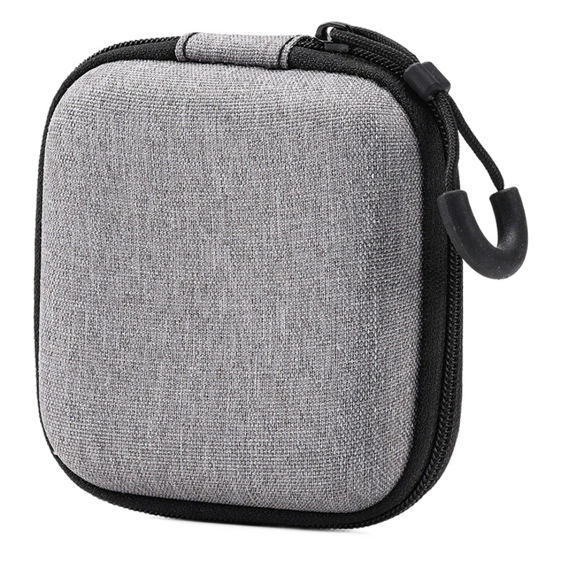 Eva bolsa pequeña bolsa de auriculares cable de datos cargador caja de almacenamiento caso duro bolsa de almacenamiento de auriculares Bluetooth