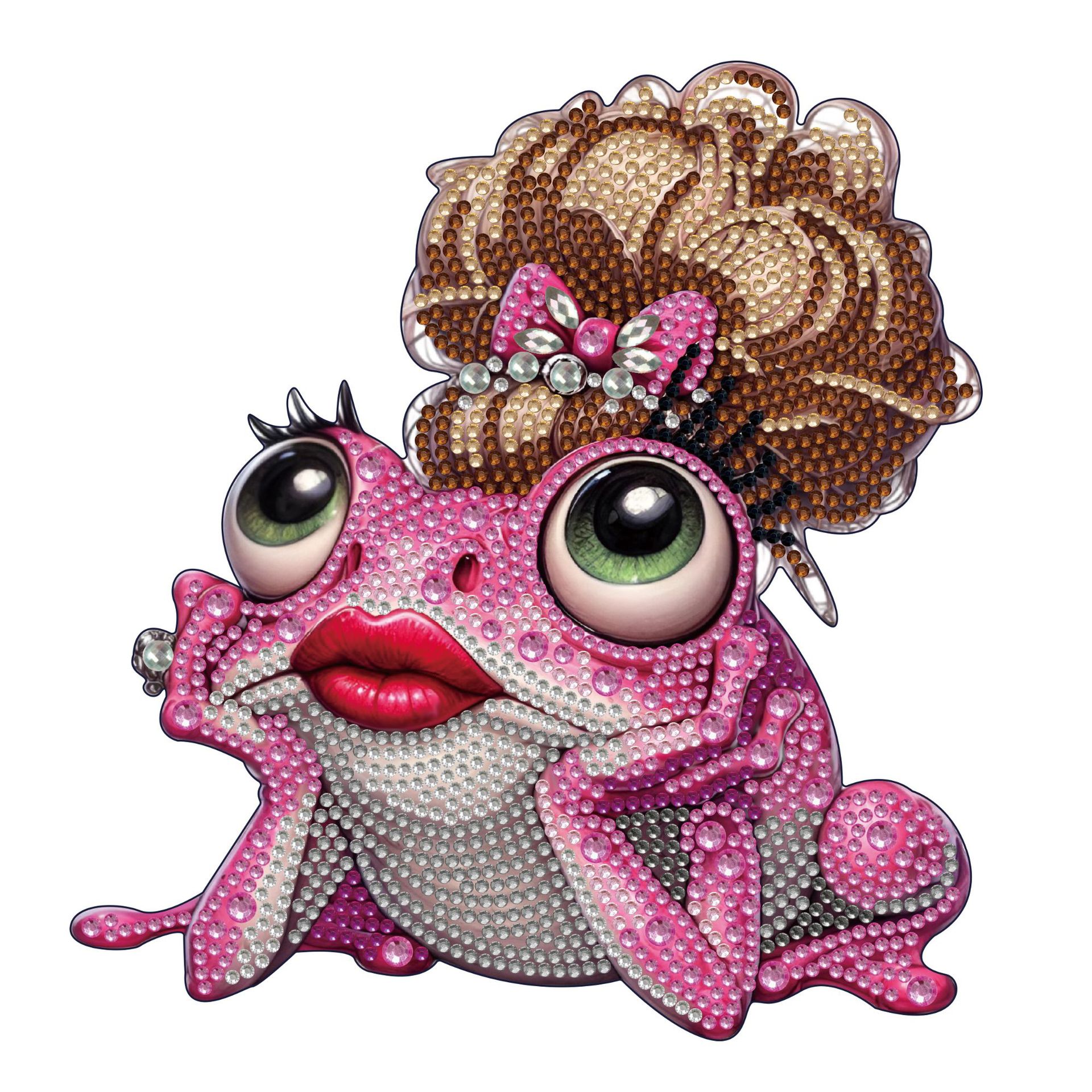 Pintura de diamantes 5D transfronteriza hecha a mano DIY, adorno de juguete de cartón tridimensional, dinosaurio de dibujos animados, pintura de diamantes para niños.