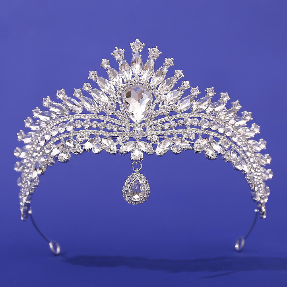 新娘珍珠水晶皇冠