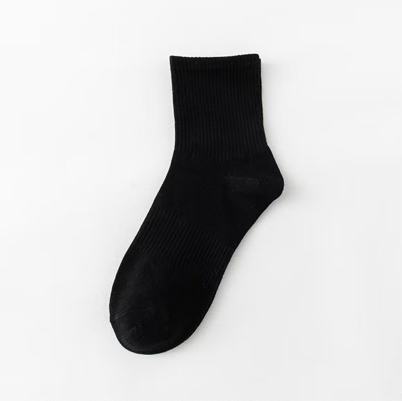 黒と白の灰色の靴下は綿の靴下のショートソックスを卸売りします。|undefined