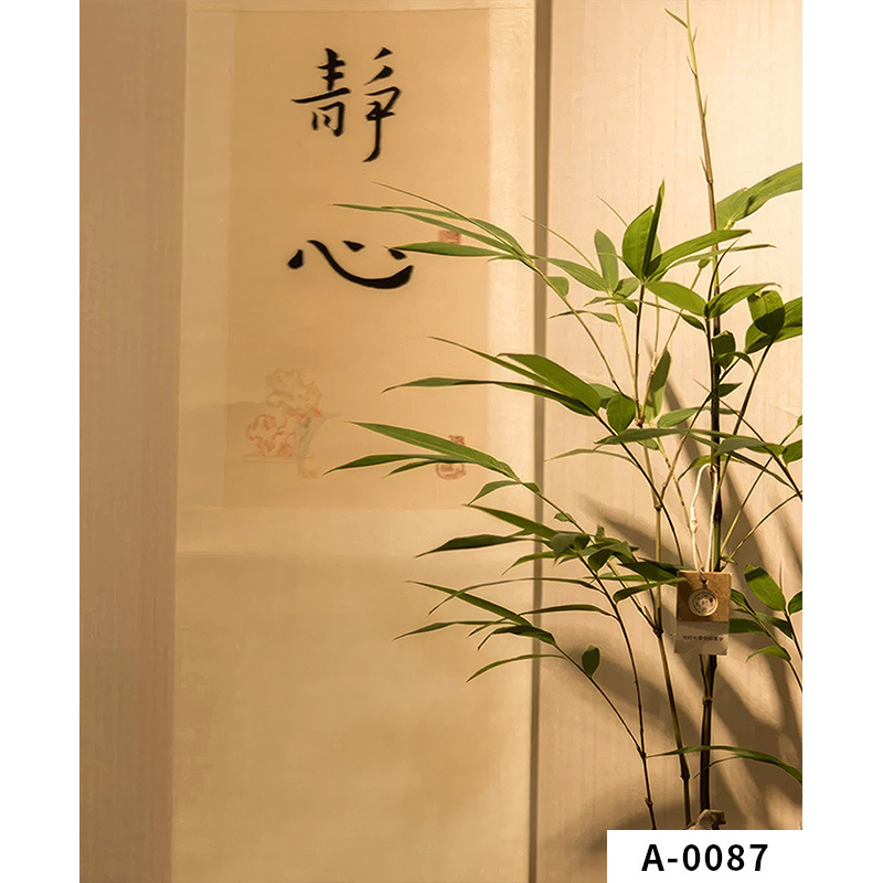 直播间背景布背景墙国风新中式3D立体壁纸幕布场景布置茶室屏风庄|undefined