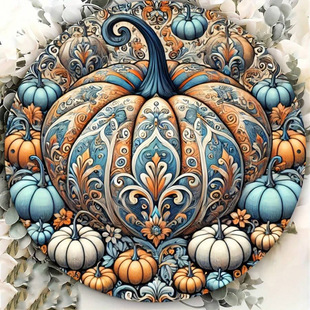 K 14847 Pumpkin iron wall decor �Ϲ��Fˇ�����b羳���Q