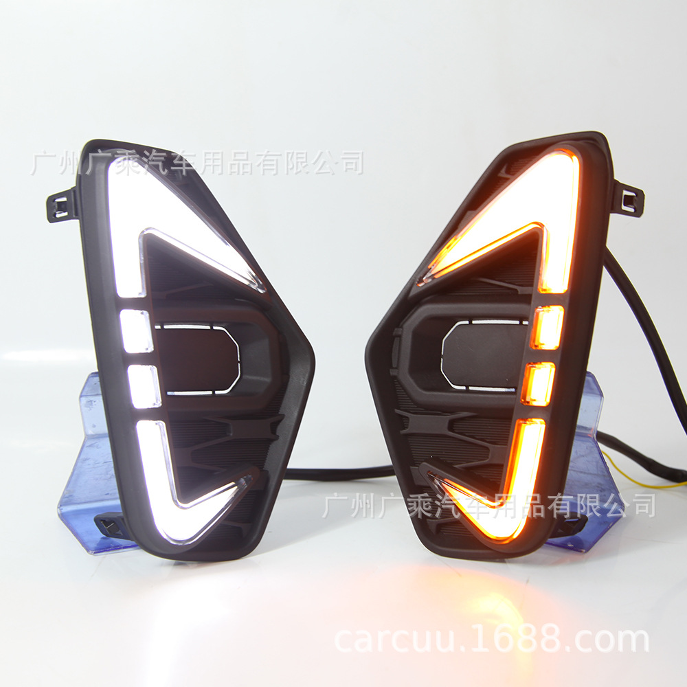 Para Nissan Navara 19-21 LED día luz antiniebla NAWARA NP300 DRL