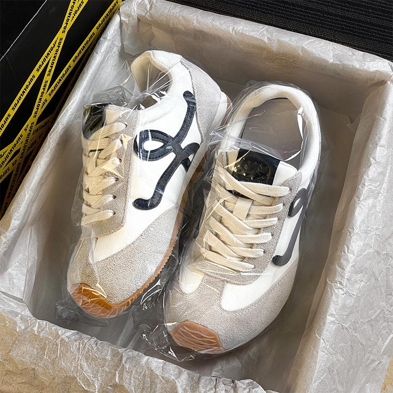Putian 2025 Summer Color-Washed Men's and Women's Shoes, Couple's Moral Training Shoes, Women's Soft-Soled Color-Blocked Casual Forrest Gump Shoes