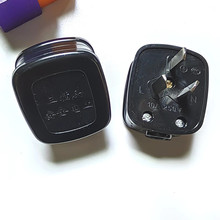 泰牛匯電源接線三腳插頭銅鍍鎳10A16a三孔插頭大功率黑色ABS廠家