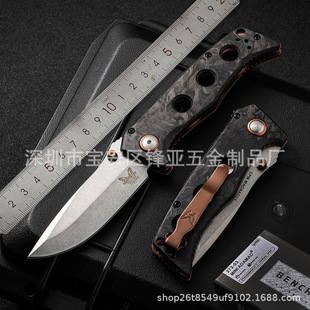 Коллекция классическая углеродного волокна BENCHMADE BM273 на открытом воздухе EDC разлетаться, как горячие пирожки инструмент