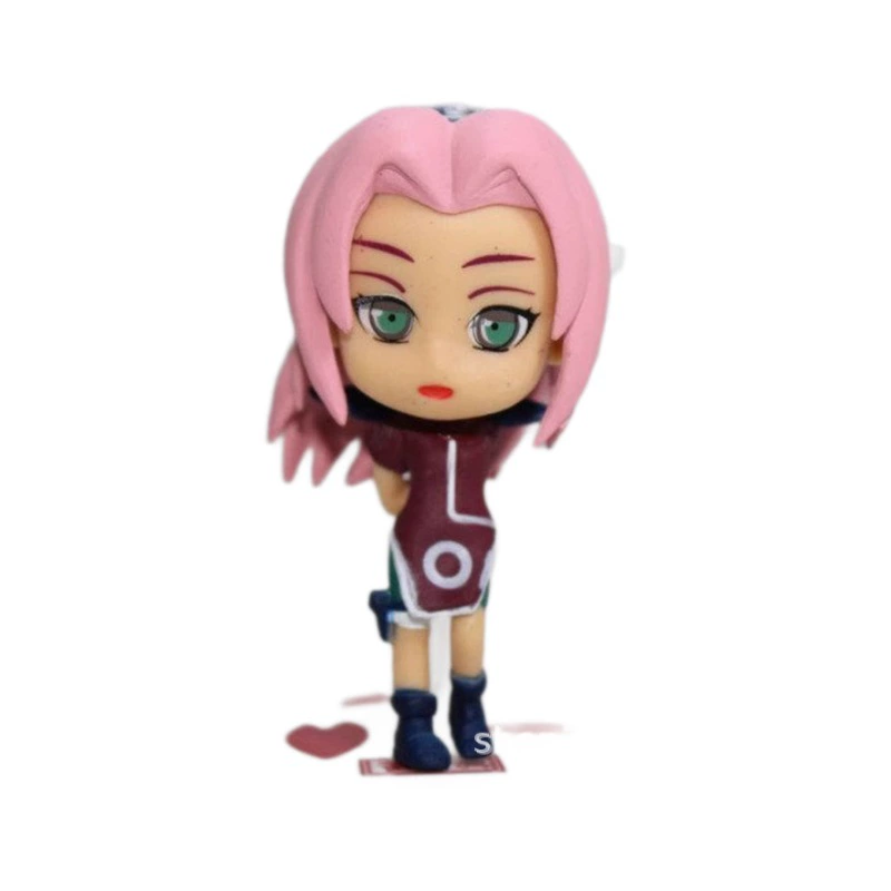 19-е поколение шесть Наруто Саскве Наруто ручной работы Kakashi 18-е поколение Q версия комплект настольная модель ручная работа