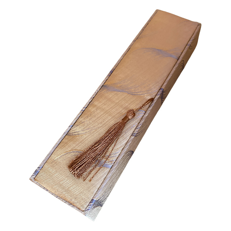 Joyería pluma borla anillo COLLAR COLGANTE pulsera caja de joyería Corea del Sur simple caja de polvo caja portátil