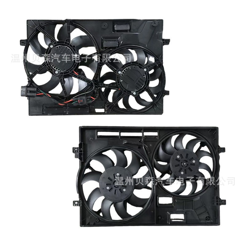 Car radiator suitable for Weilan TT 3Q0121025B radiator cooling fan motor wholesale