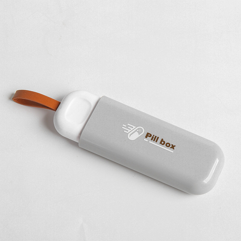Nuevo hogar portátil pequeña caja de la medicina un día de embalaje caja de la medicina ancianos llevar caja de la medicina mini tableta caja de embalaje