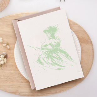 Creative Patterned Woman in a Dress Cross-Border Dropshipping Hot-Selling Painting Hollow Template Wall Art Journal Decoration Masking