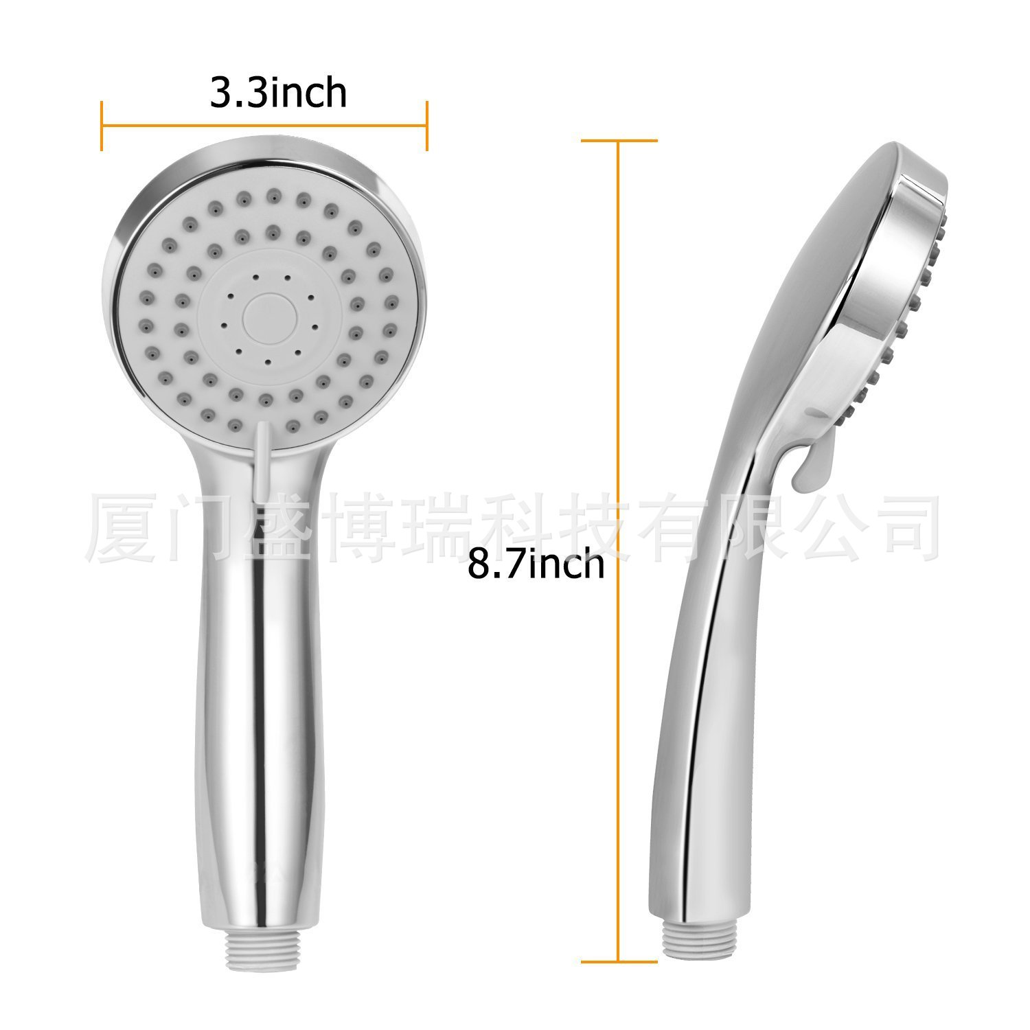 Amazon bathroom filter supercharged small hole shower shower three -function shower water heater handheld shower 3