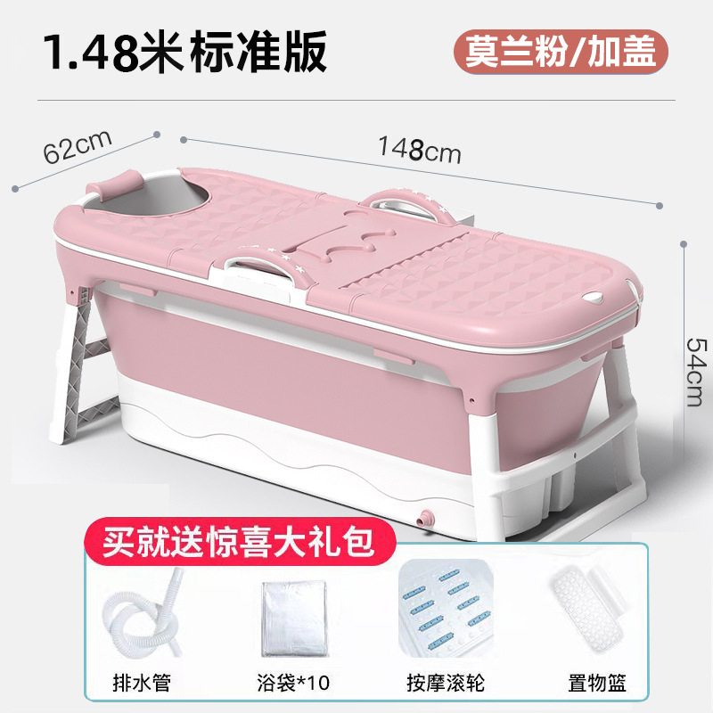 Tina de baño plegable para adultos