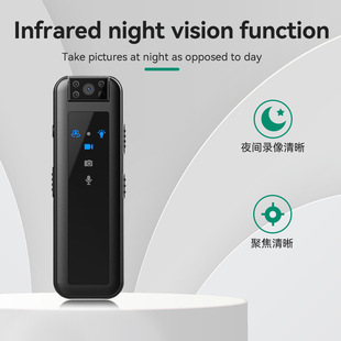 Cross-border riding recorder outdoor sports camera handheld back clip law enforcement instrument suitable for motorcycle electric vehicle