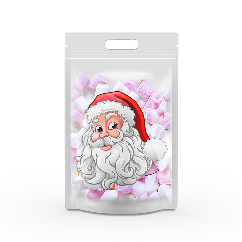 雪花酥包装袋卡通自封袋烘焙食品包装自立袋曲奇饼干糖果包装袋|undefined