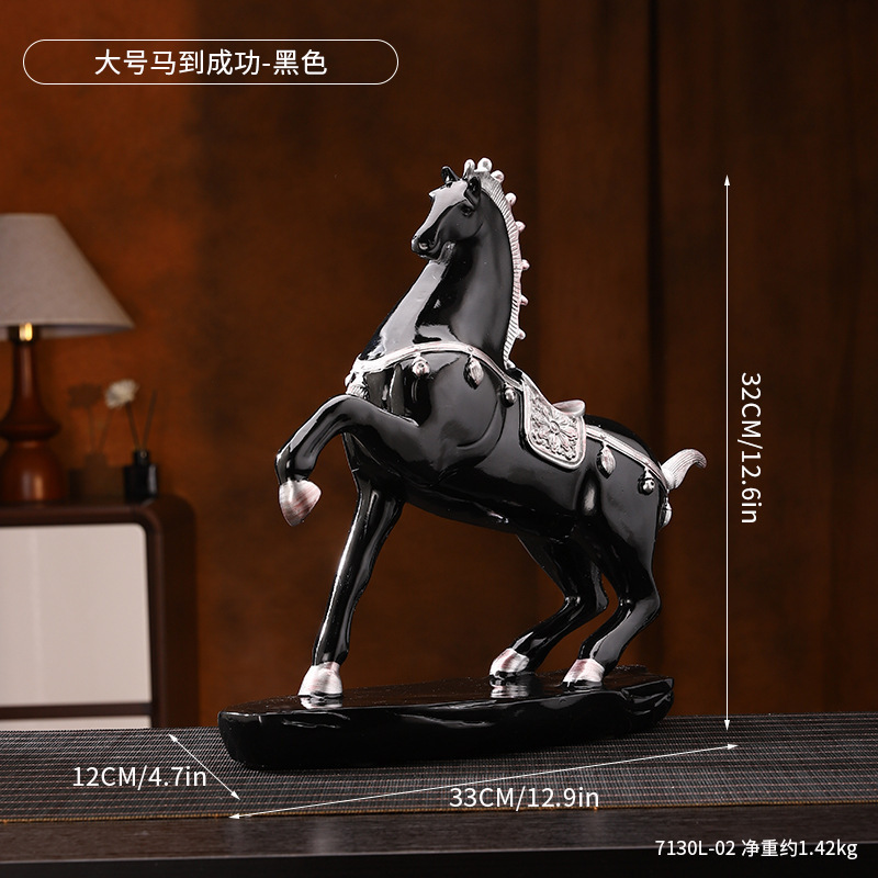 Black horse to success