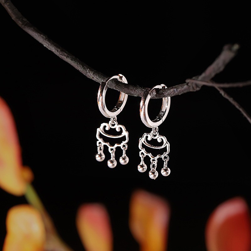 장수 잠금 귀걸이