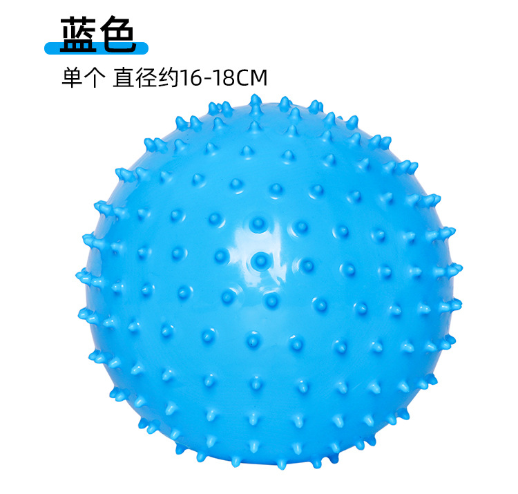 Balón de masaje azul de 8,5 pulgadas bate de dibujos animados
