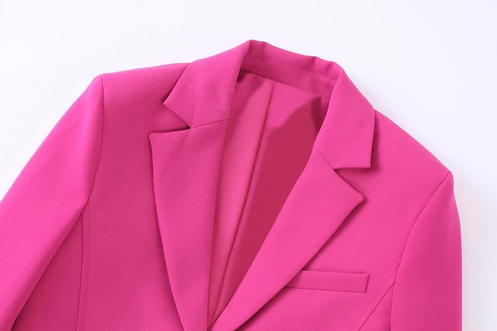 Women's clothing 2024 summer new short suit jacket+skirt pants set_voghion.com