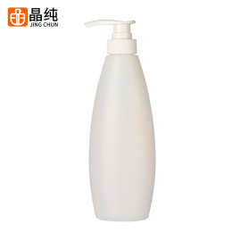 500ml PE软料洗发水沐浴露瓶化妆品套装压泵塑料瓶