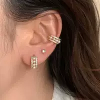 Маленькие дизайнерские серьги из жемчуга, в стиле Chanel, простой и элегантный дизайн, качественный стиль