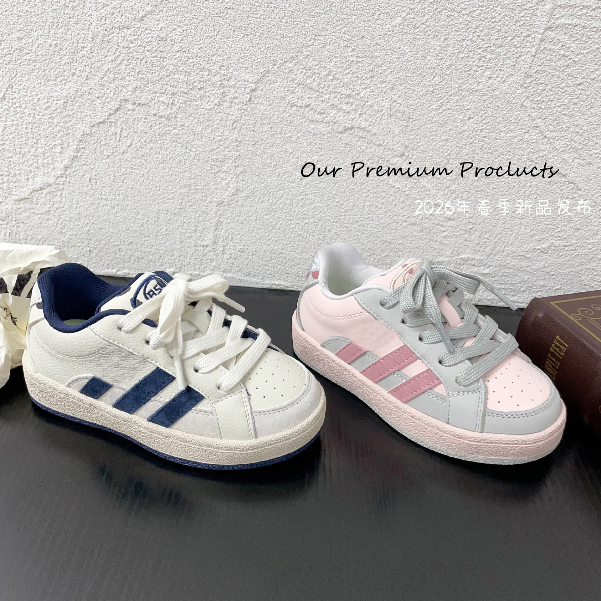 Children's fashionable retro casual classic low running sneakers for…