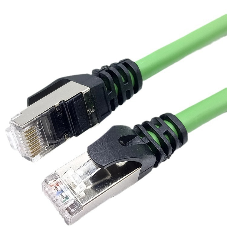 Cat5ecat6 a高速ダブルシールドギガ五類六類工業用ネットワークケーブル工控機ネットワークケーブルサーバーのネットワークケーブル|undefined