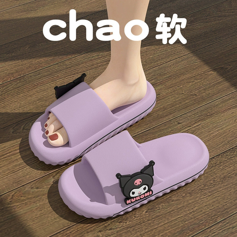 Sanrio тапочки eva анти-вонючий дом 2024 новый милый родитель-ребенок противоскользящие детские тапочки