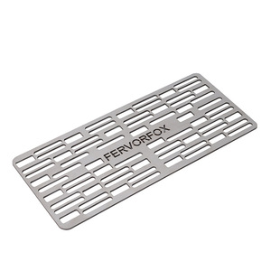 Outdoor portable 304 stainless steel grill net camping card stove barbecue grill grill plate barbecue fish grill plate