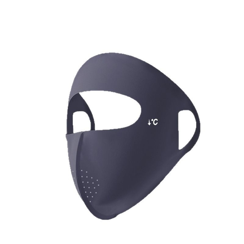 Máscara de protección solar mujer upf50 + protección contra los rayos ultravioleta en verano, alambre de hielo delgado, ventilación, sombra, protección al aire libre y máscara facial completa