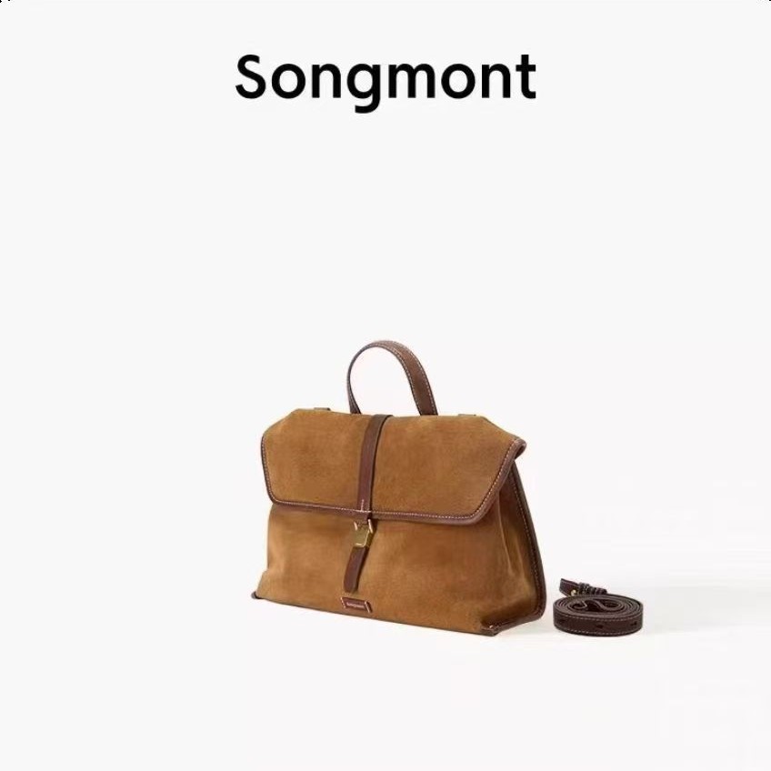 Mini Suede Shoulder Bag For Women Stylish Commuter Messenger_voghion.com